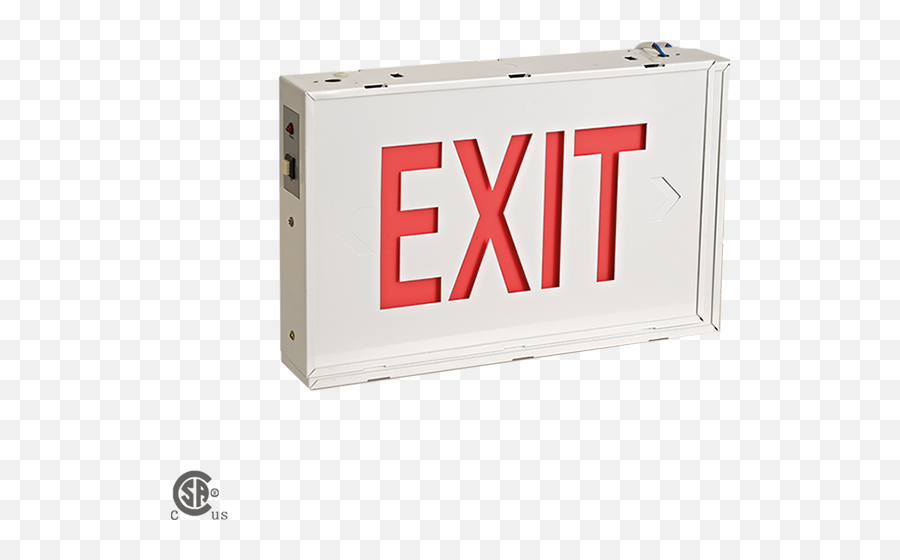 Rx36 Emergency Exit Sign Orbitek Fps Inc - Csa Group Png,Exit Sign Png