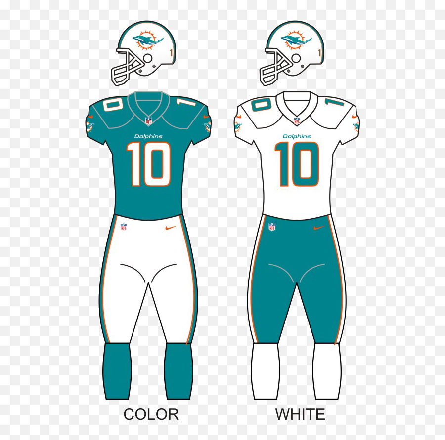 Miami Dolphins - Wikipedia Kansas City Chiefs Uniforms Png,Miami Hurricanes Logo Png