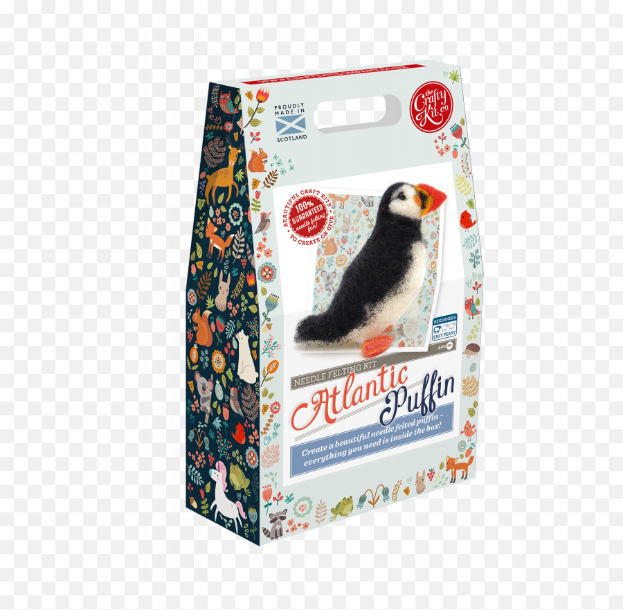 Atlantic Puffin Needle Felting Kit - Needle Felt Puffin Kit Png,Puffin Png