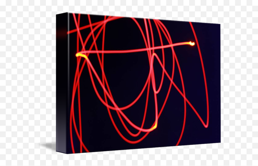 Fiery Red Light Strings By Mike M Burke - Art Png,Red Light Effect Png
