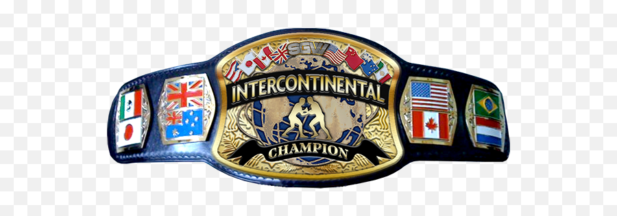 The History Of Solid Gold Wrestling - Emblem Png,Championship Belt Png