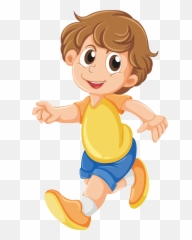 Transparent Kid Walking Clipart - png