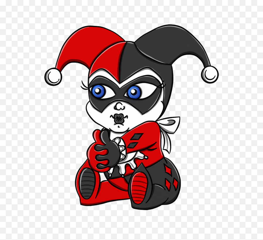 Harley Quinn And Joker Tattoo - Baby Harley Quinn Png,Harley Quinn Logo Png