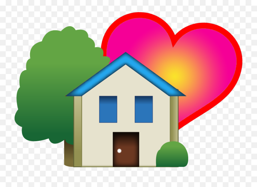 Refinance Your Home Today - House Emoji With Heart Png,House Emoji Png