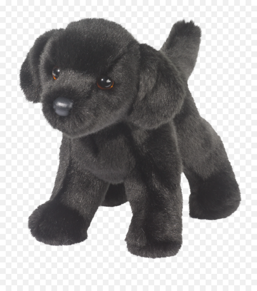 8 Bear Black Lab Plush By Douglas - Golden Retriever Negro Png,Black Lab Png