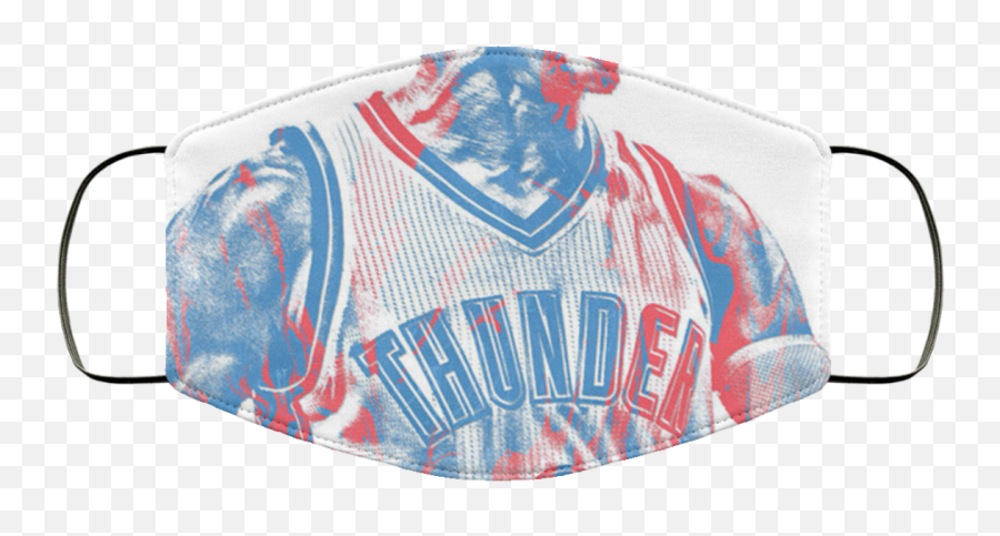 Russell Westbrook Fabric Face Mask - Russell Westbrook Png,Russell Westbrook Png