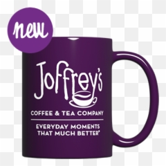 Joffreyu0027s 11oz Purple Mug - Serveware Png,Coffee Cup Logo
