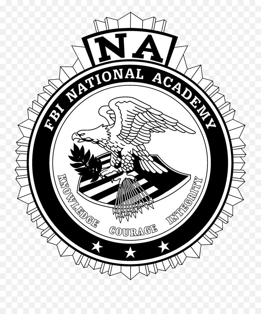 Fbi National Academy Black And White - Fbi National Academy Seal Png,Fbi Logo Png
