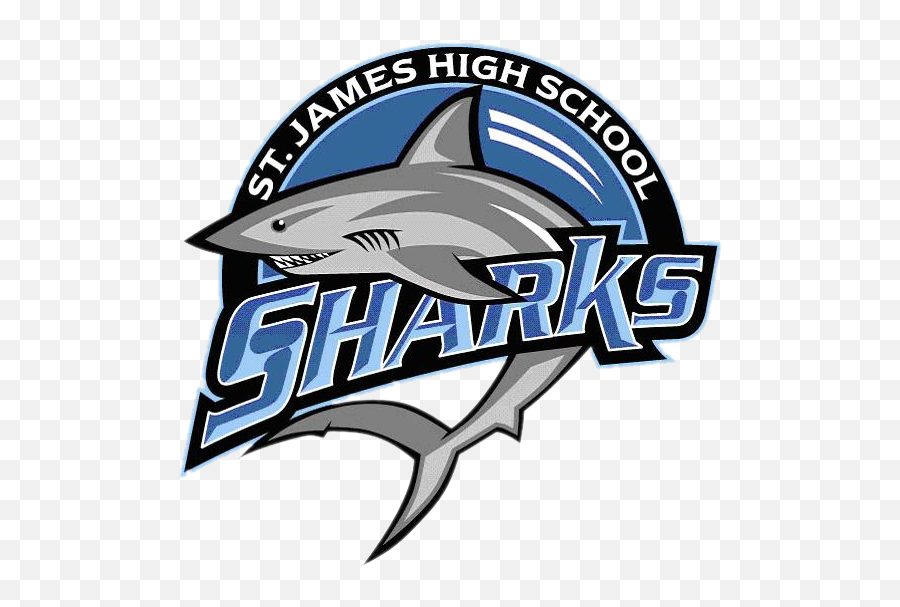 St James - Team Home St James Sharks Sports Saint James High School Png,Shark Logo Png