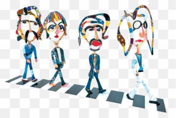 The Beatles - Sculpture png