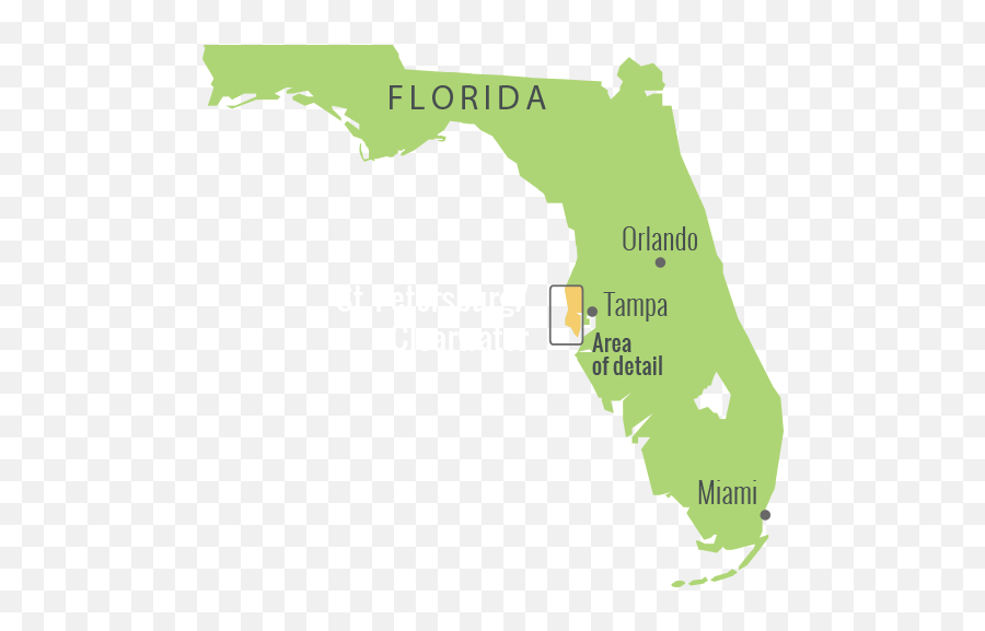 Visit St Petersburg Clearwater Florida - Saint Petersburg Florida Map Png,Florida Outline Png