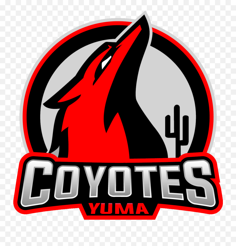 Desert Valley League Clipart Black And White - Yuma Coyotes Tackle Football For Yuma Az Png,Black Desert Logo