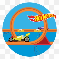 Playdough Clipart Logo Transparent Free For - Hot Wheels Track Clipart png