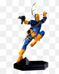 Download Dc Comics Statue Deathstroke - Gun Png,Deathstroke Png