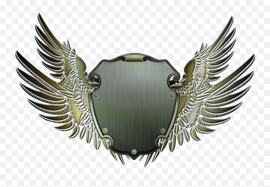 Wings Psd Png Image With No Background - Shield With Wings Logo Png,Shield With Wings Png