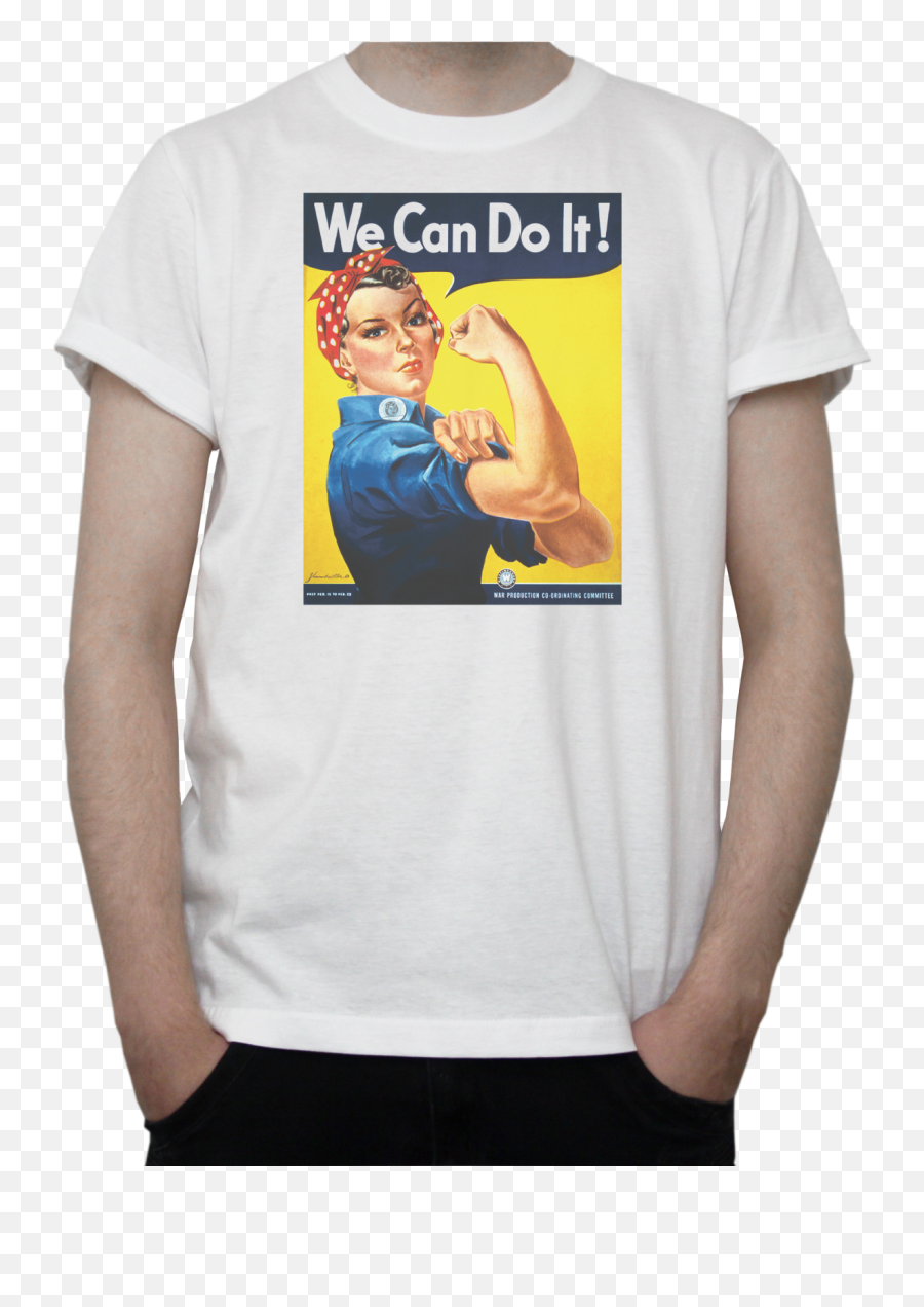 Riveter Poster T Shirt Vintage Art - Rosie The Riveter Png,Rosie The Riveter Transparent
