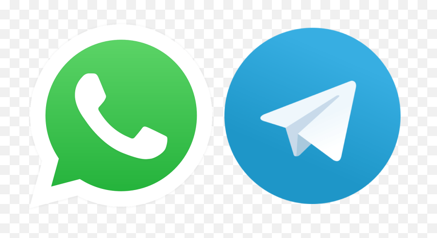 Whatsapp And Telegram For Android - Whatsapp And Telegram Logo Png,Whatsapp Logos