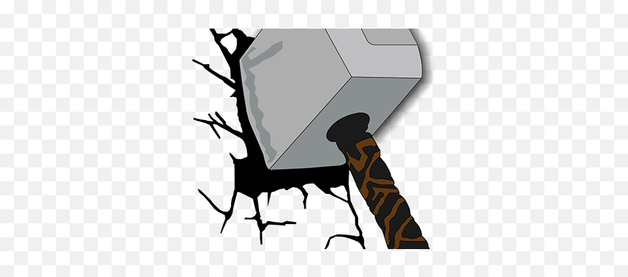Thor Projects Photos Videos Logos Illustrations And - Cleaving Axe Png,Thor Hammer Icon Png