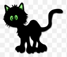 Background Black Cat Transparent - No Cats png