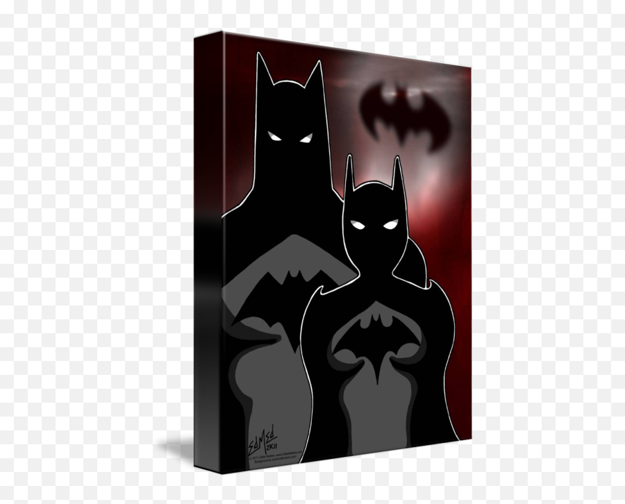 Batman And Batgirl - Poster Png,Batgirl Png