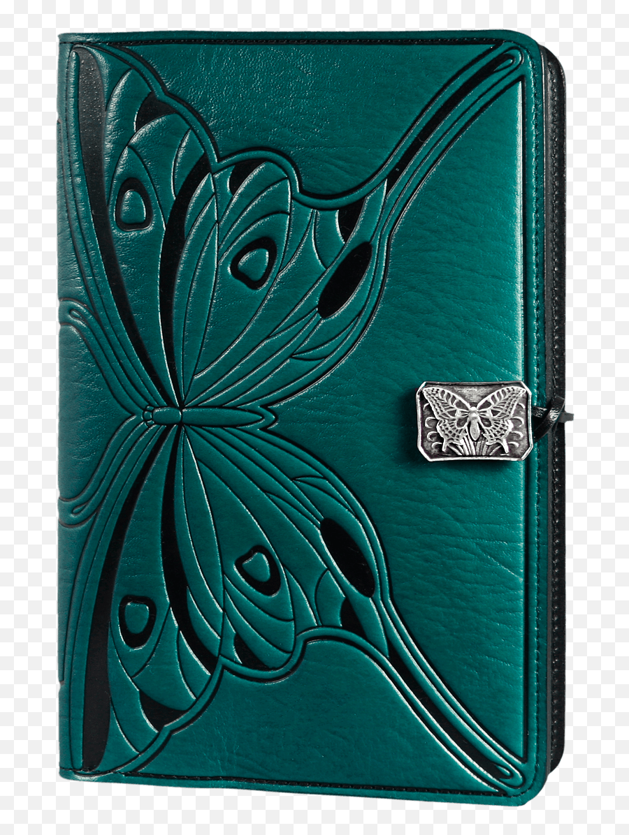 Oberon Design Leather Refillable Journal Cover Butterfly - Solid Png,Microsoft Butterfly Icon