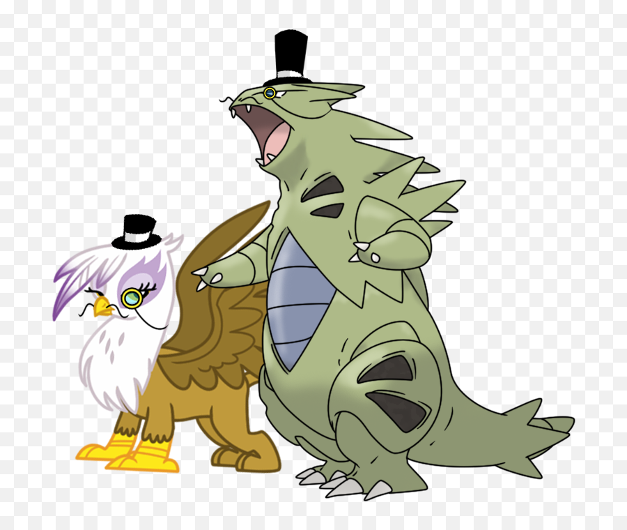 Gilda Griffon Hat Monocle - Pokemon Tyranitar Png,Tyranitar Png