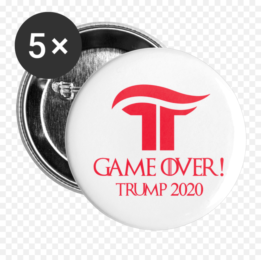 Got Game Over Trump 2020 Campaign Buttons Png