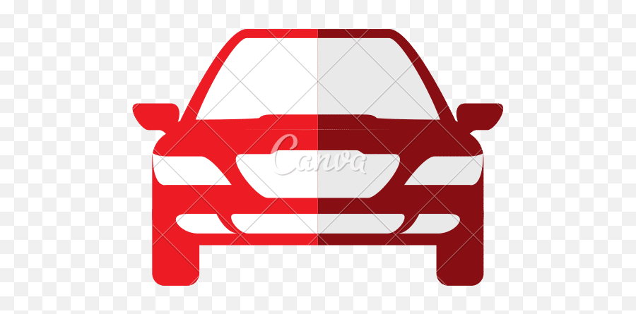 Red Car Icon Transportation Machine Design - Canva Png,Red Car Icon