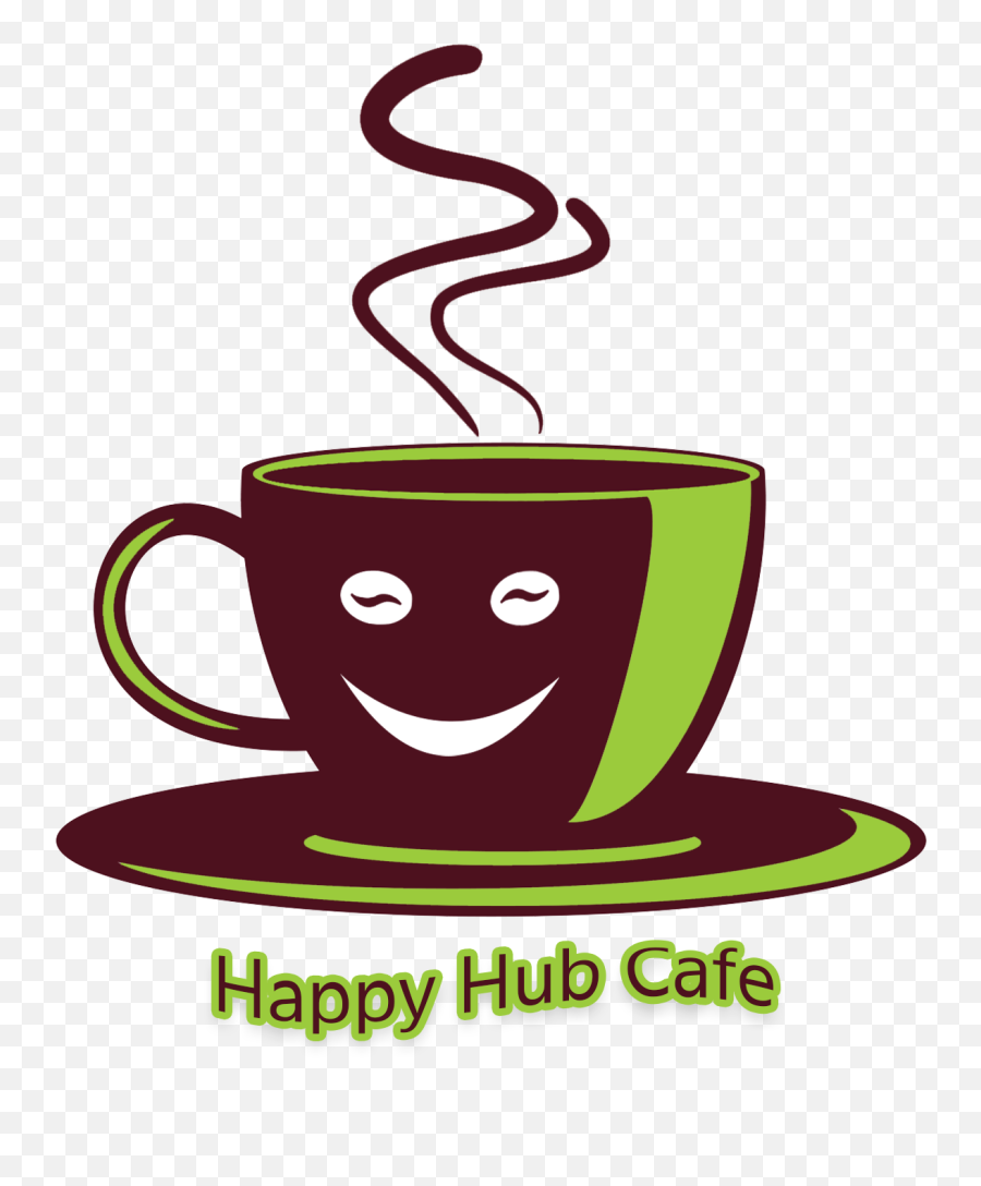 Playful Personable Cafe Logo Design For Happy Hub By Png Coffee Steam Icon