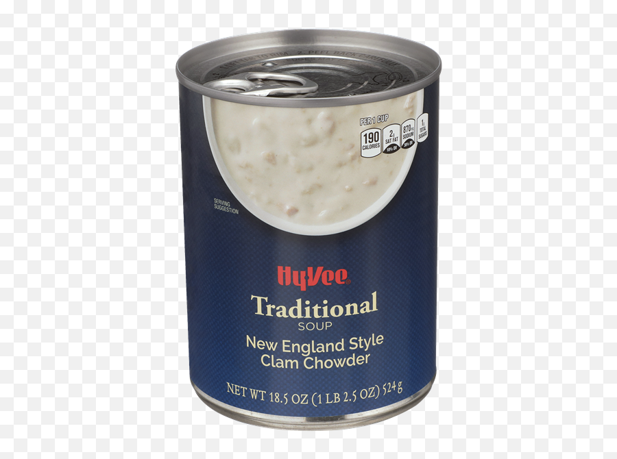 Hy - Vee Traditional New England Style Clam Chowder Soup Hy Saltine Cracker Png,Chowder Png