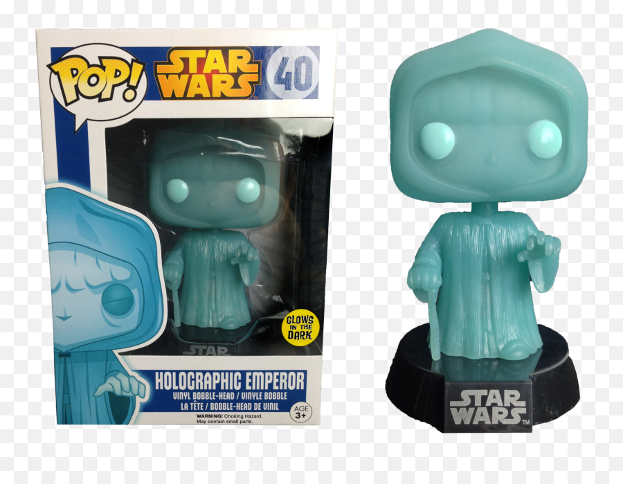 Pop Star Wars - Holographic Emperor Dark Pop Funko Pop Star Wars Pop Figur 40 Png,Emperor Palpatine Png