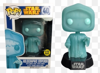 Pop Star Wars - Holographic Emperor Dark Pop Funko Pop Star Wars Pop Figur 40 Png,Emperor Palpatine Png