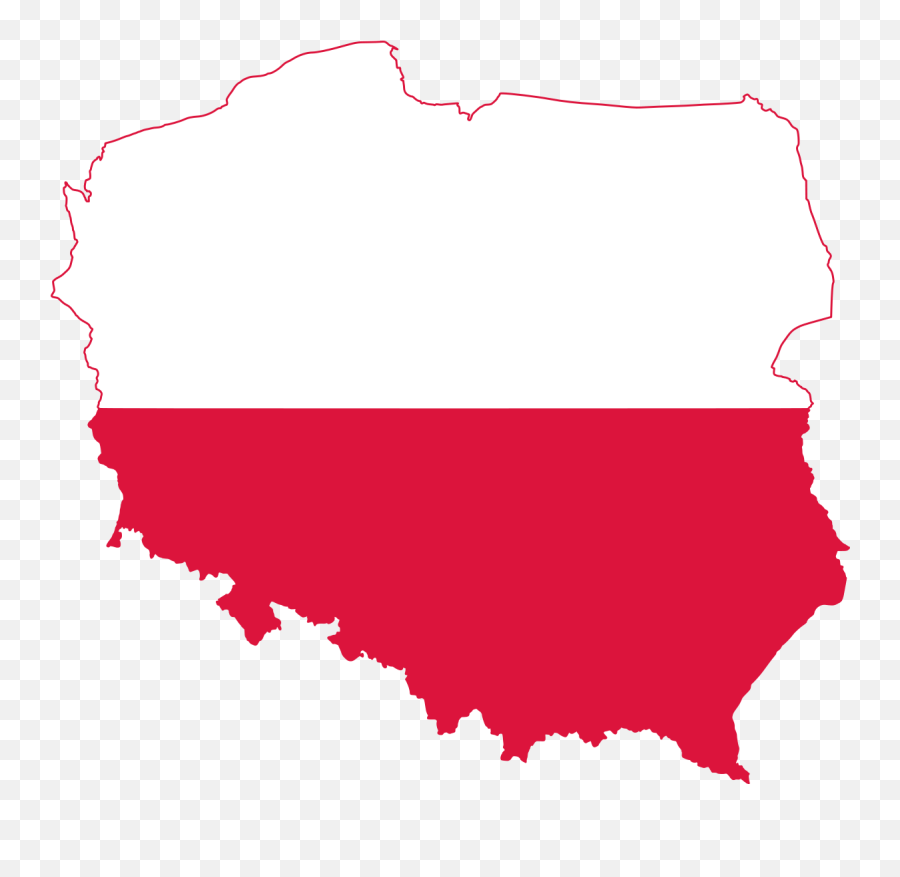 Poland Map Flag - Poland Map And Flag Png,Poland Flag Png