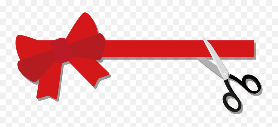 Ribbon Cutting Png 1 Image - Red Ribbon Cutting Vector,Ribbon Cutting Png