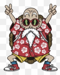 Master Roshi Png - Master Roshi Dragonball Bulma Roshi Master Roshi Vector,Bulma Png