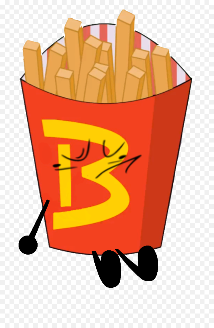 Fries Png Clipart - Bfdi Fries,Fry Png