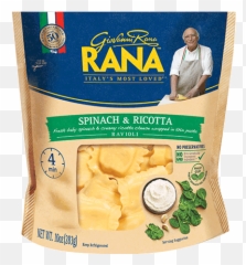 Download Spinach U0026 Ricotta Ravioli - Rana Pasta Png Image Rana Ravioli,Ravioli Png