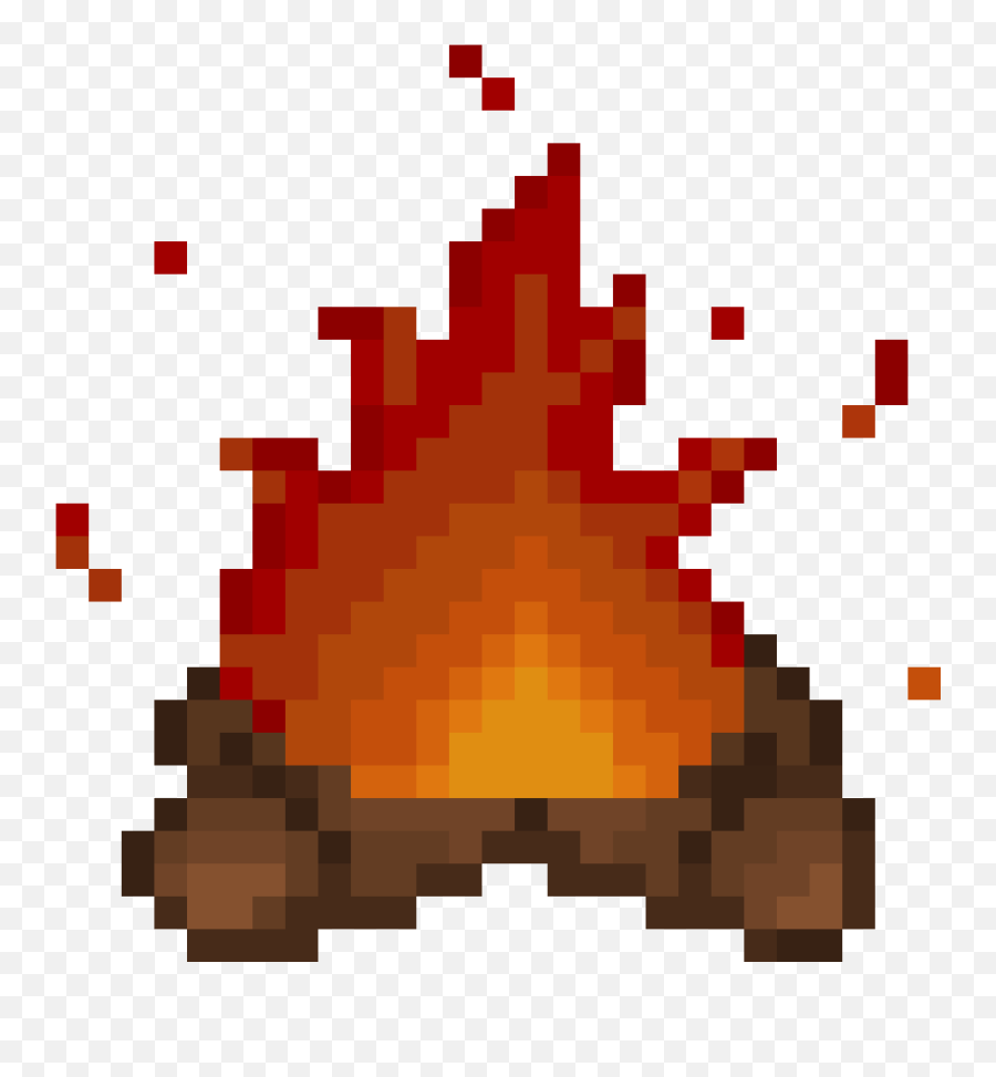 Campfire Pixel Art Maker - Campfire Pixel Art Png,Campfire Png