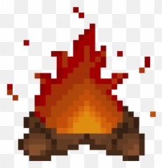 Campfire Pixel Art Maker - Campfire Png