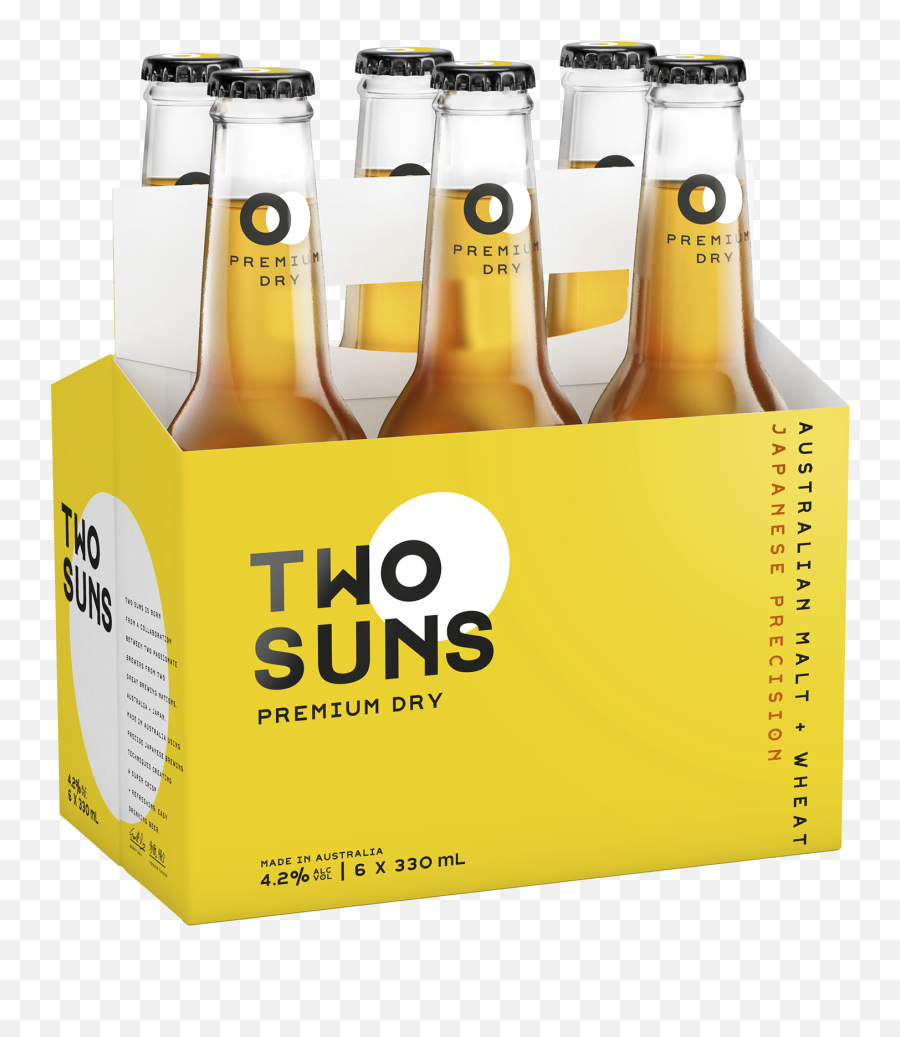 Buy Two Suns Premium Dry Lager 330ml Online Today Bws - Two Suns Premium Dry Png,Suns Logo Png