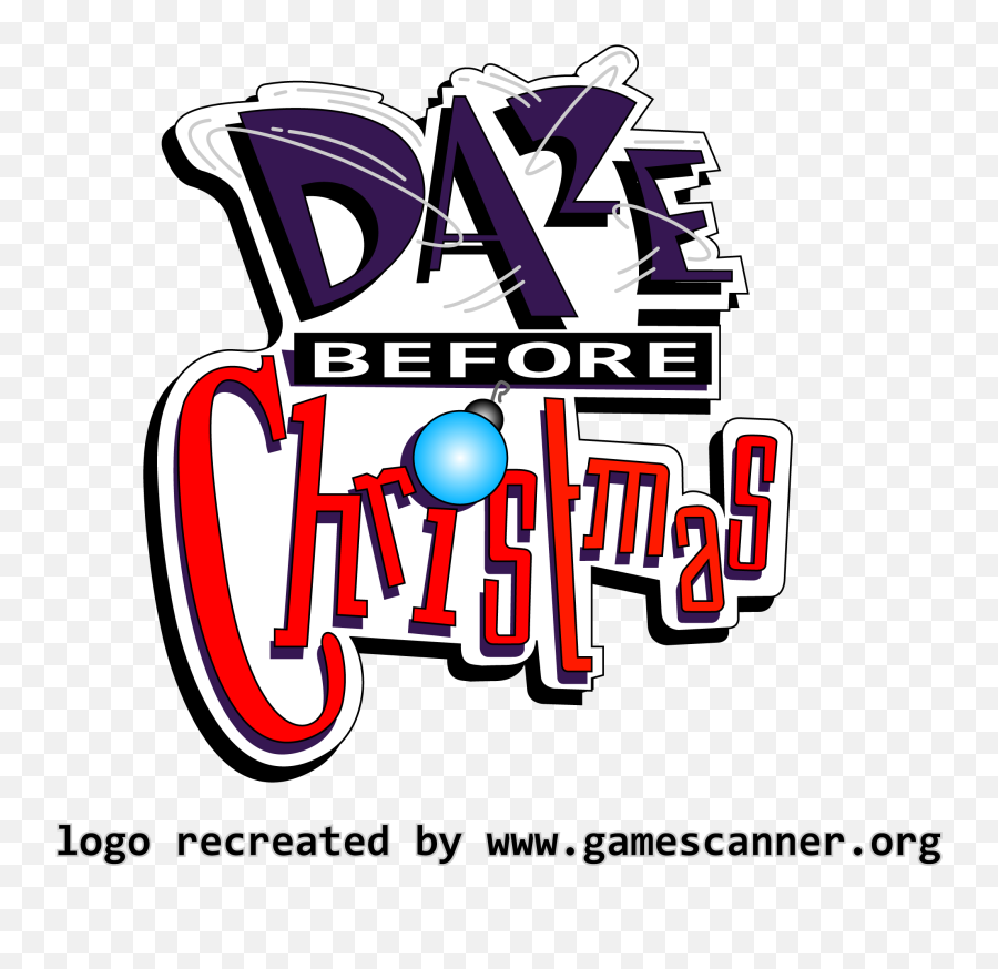 Photo 22 Of 186 Video Game Logos - Daze Before Christmas Png,Christmas Logo Png