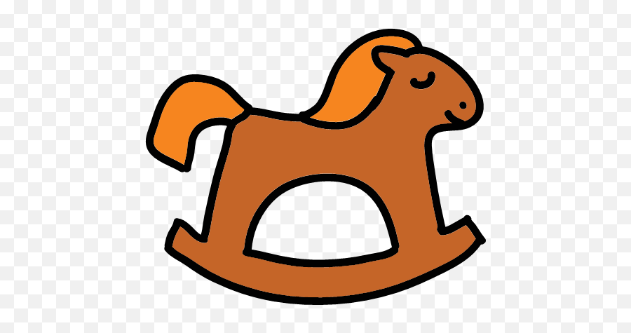 Rocking Horse Icon - Free Download Png And Vector Icon,Cartoon Horse Png
