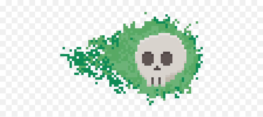 Sucked Up Green Flame Skull - Green Flaming Skull Gif Png,Flame Gif Transparent