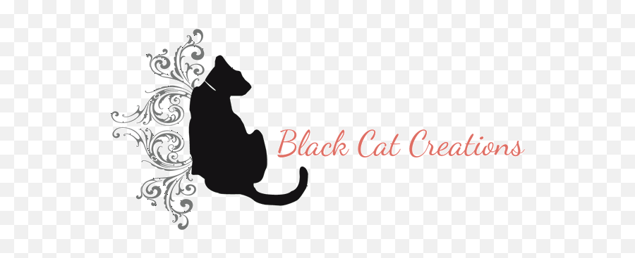 Black Cat Creations - Silhouette Png,Black Cat Logo