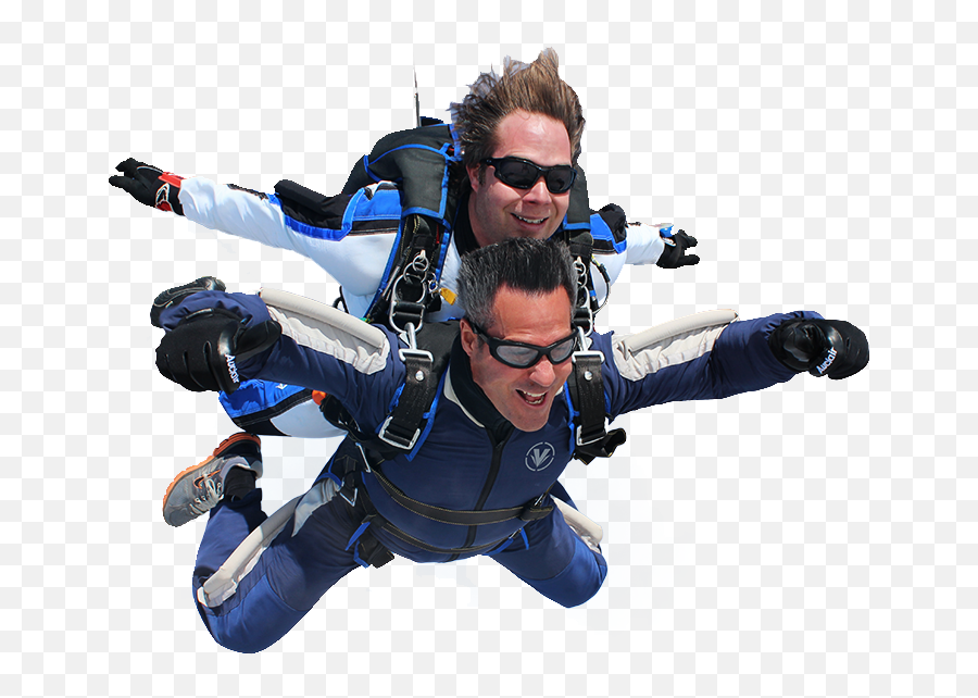 Tandem Skydiving Png U0026 Free Skydivingpng Transparent - Skydive Png,Parachute Png