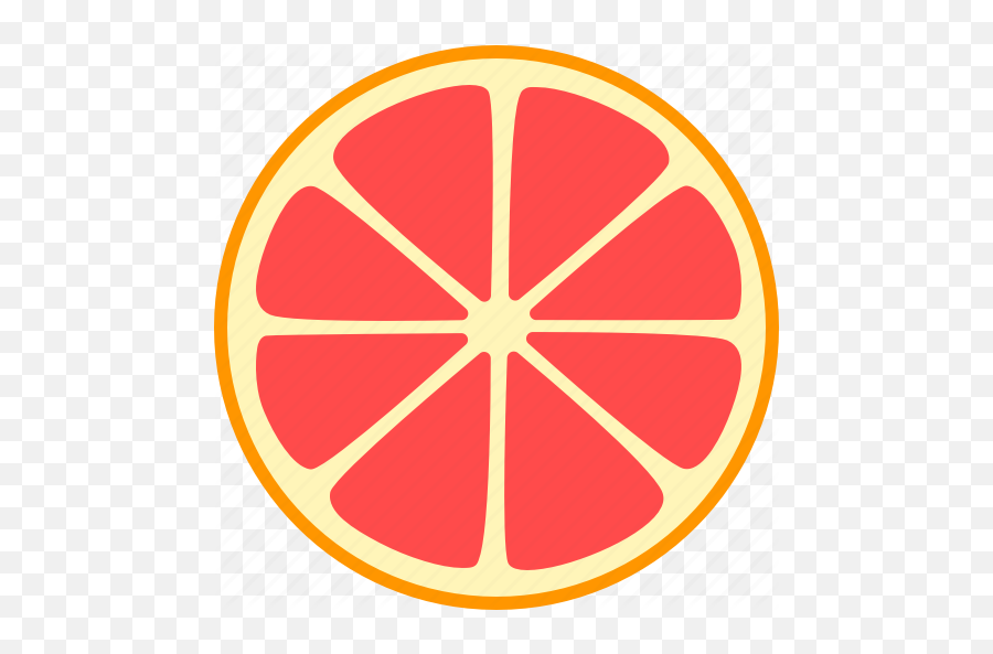 Citrus Fruit Grapefruit Slice Split - Petersburg City Public Schools Png,Grapefruit Png