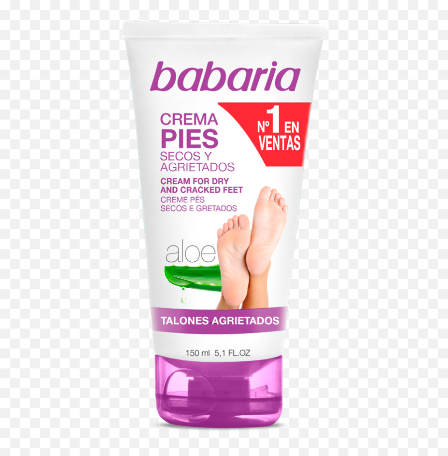 Foot Cream For Dry Cracked Feet Babaria Cosmética Natural - Babaria Png,Feet Transparent