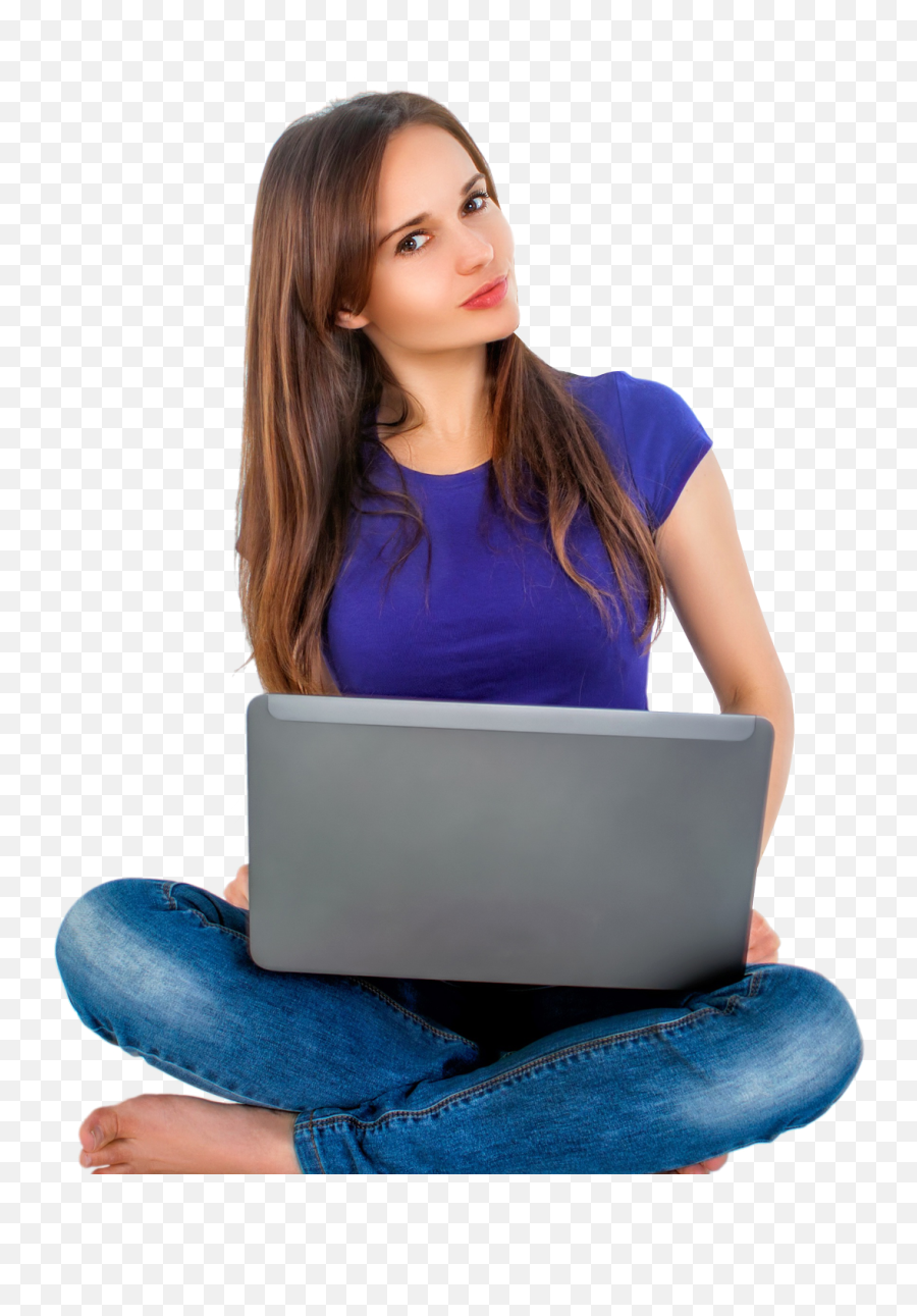 Png Women Pictures Transparent U0026 Clipart Free Download - Ywd Girl Sitting With Laptop Png,Women Png