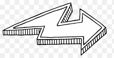 Zigzag Arrow Graphic Picmonkey Graphics - Line Art png