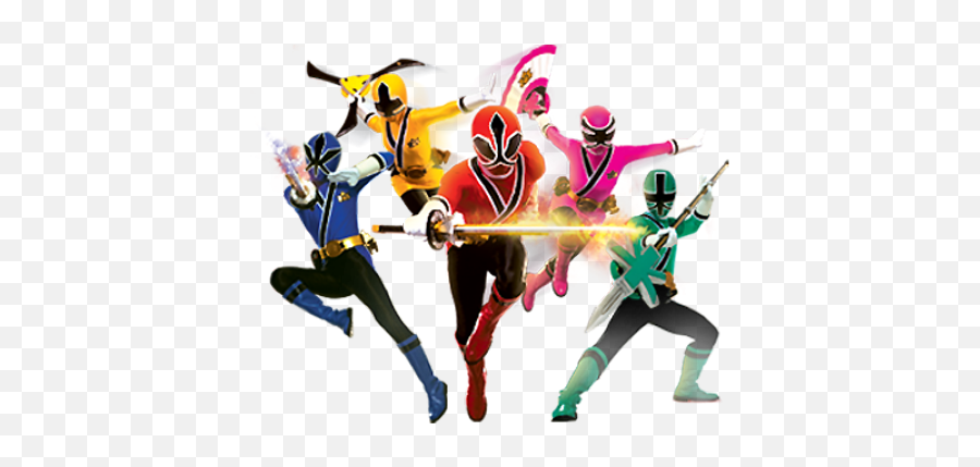 Go Power Rangers Samurai Clipart - Power Rangers Background Png,Power Rangers Transparent